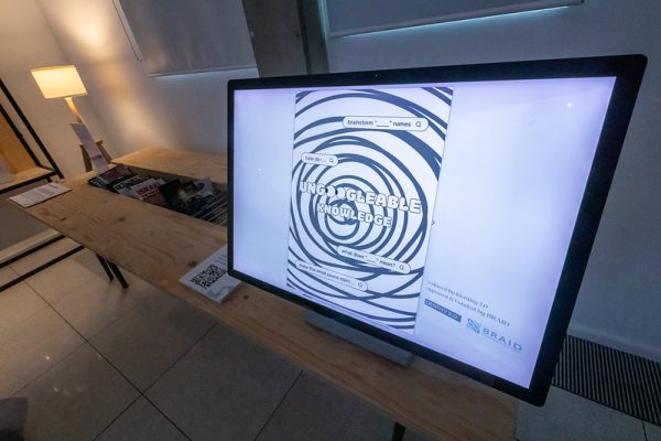 Image of artworks from the Tipping Point exhibition. Credit Chris Scott.