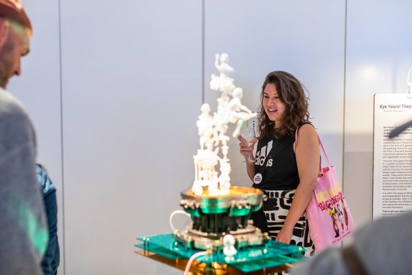 Image of artworks from the Tipping Point exhibition. Credit Chris Scott.